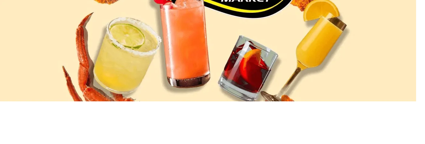 Shellfish Market happy hour drinks